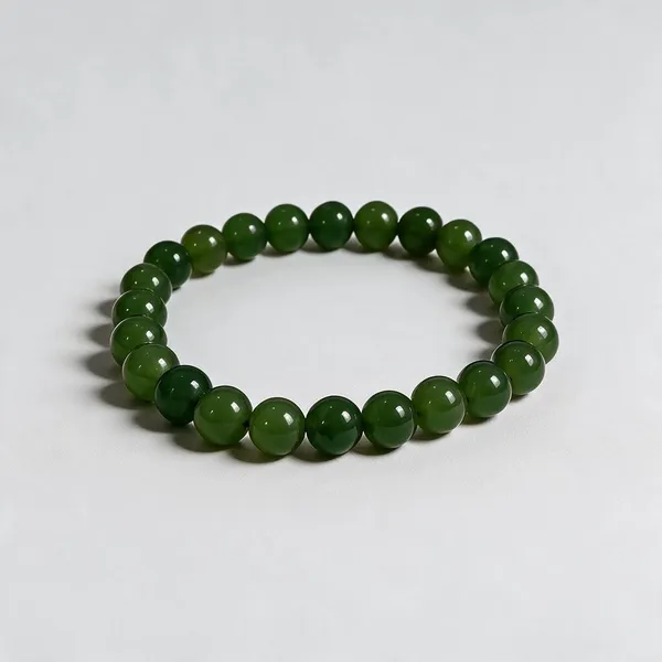 Green_Aventurine_Beaded_Bracelet_For_Women