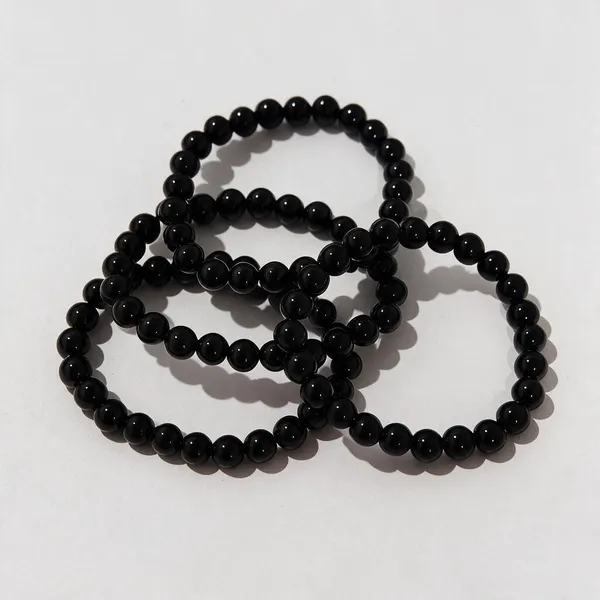 Black_Onyx_Beaded_Bracelet_For_Unisex