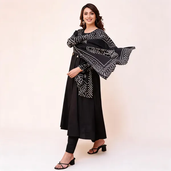 Black_Printed_Ethnic_Kurta_Set_for_Women