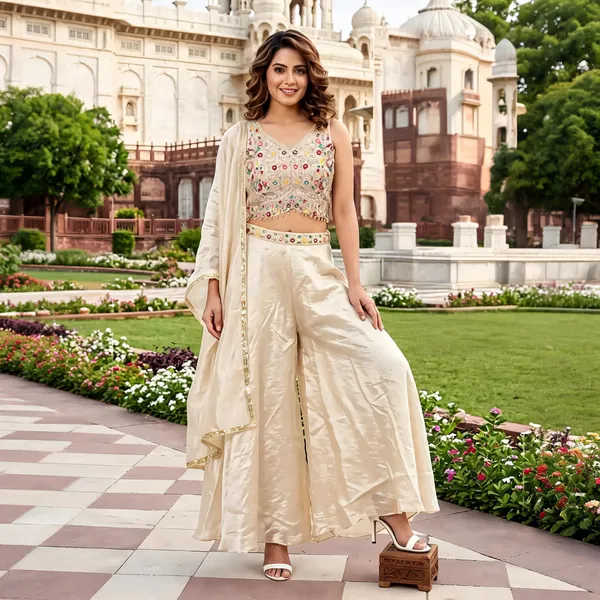 Cream_Embroidered_Palazzo_Suit_Set_for_Women