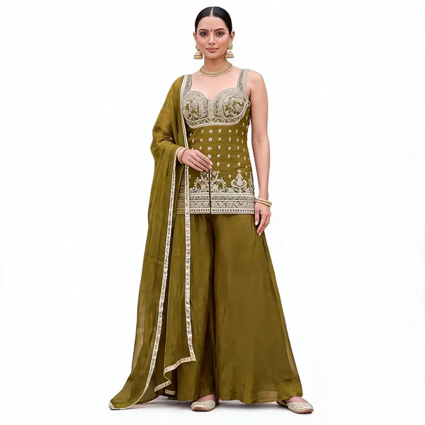 Olive_Embroidered_Straight_Suit_Set_for_Women