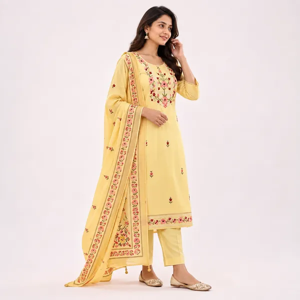 Yellow_Embroidered_Straight_Kurta_Set_for_Women