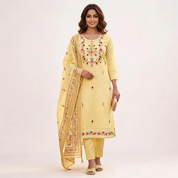 Yellow_Embroidered_Straight_Kurta_Set_for_Women