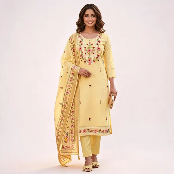 Yellow_Embroidered_Straight_Kurta_Set_for_Women