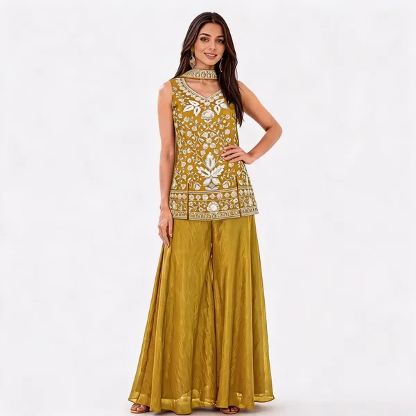 Mustard_Printed_Kurta_Palazzo_Set_for_Women