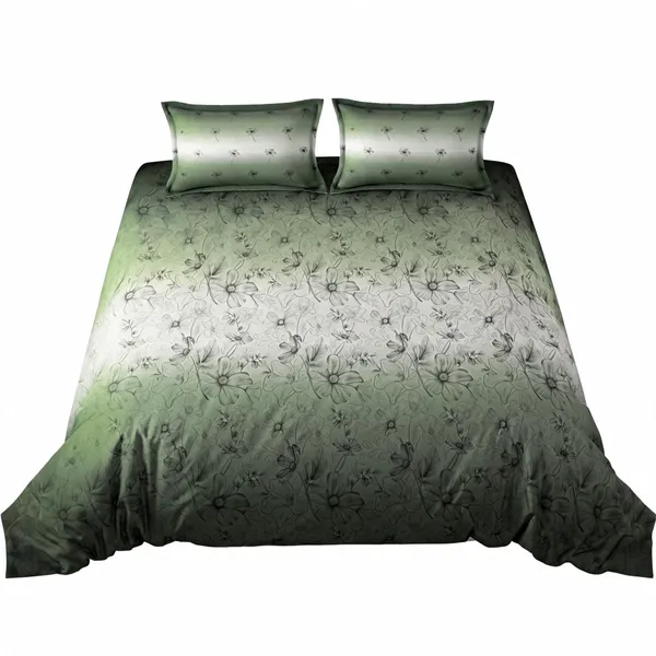 Cotton_Modern_Sage_Green_Floral_Print_King_Size_Bedsheet_Set