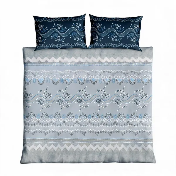 Cotton_Kalamkari_Grey_Floral_Ornamental_Print_King_Size_Bedsheet_Set