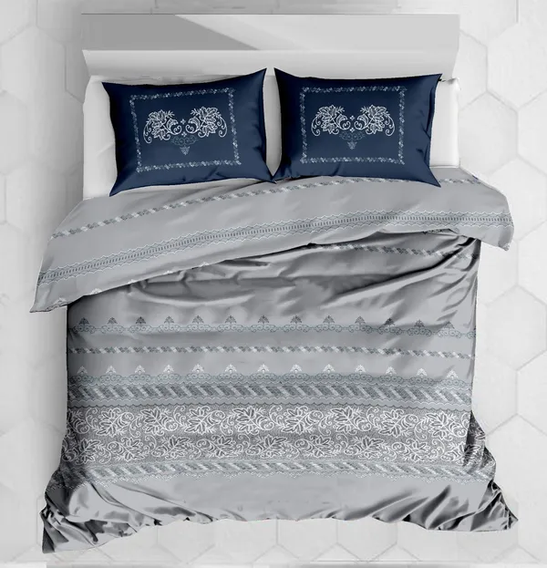 Cotton_Traditional_Grey_Floral_Geometric_Print_King_Size_Bedsheet_Set