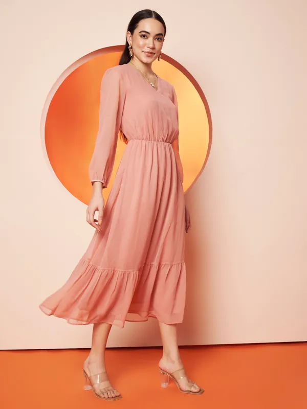 Pink_Fit_And_Flare_Midi_Dress_For_Women