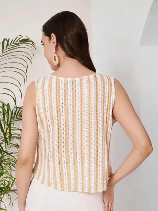Multicolor_Striped_Sleeveless_Crop_Top_For_Women