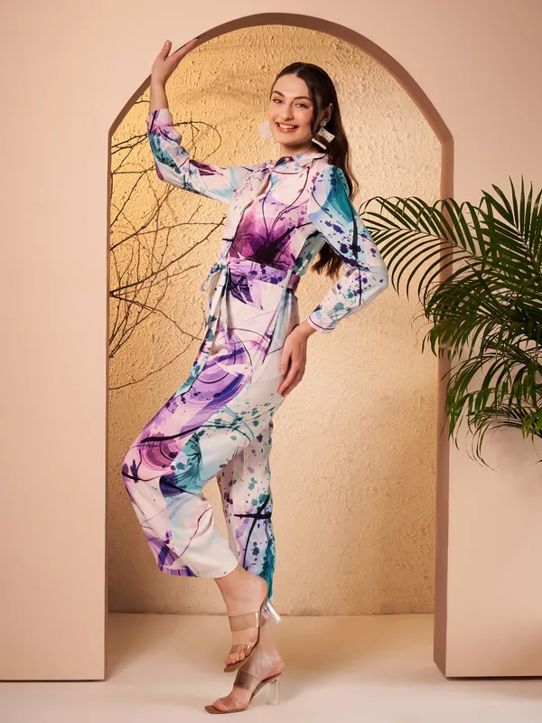 Multicolour_Printed_Full_Sleeve_Jumpsuit_For_Women