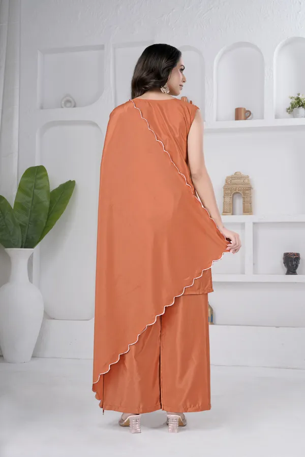 Rust_Embroidered_Kurta_Set_For_Women
