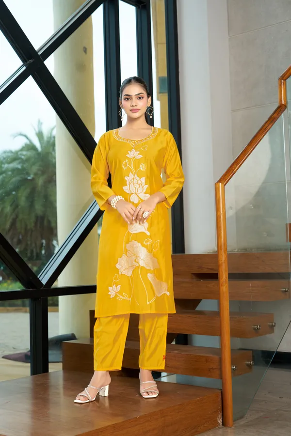 Yellow_Embroidered_Straight_Kurta_Set_for_Women