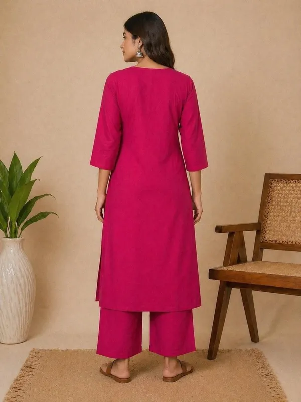 Krina_Design_Women_S_Pure_Cotton_Embroidered_Straight_Kurta_With_Palazzo_Set_Ethnic_Two_Piece_Indian_Outfit_Regular_Fit_Kurti_And_Wide_Leg_Bottom_Clothing_Co_Ord_Set_For_Women