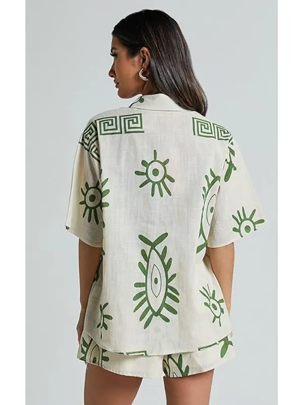 Women_S_Two_Piece_Outfit_Set_Summer_Printed_Short_Sleeve_Crop_Top_And_Leg_Shorts_Set_Casual_Coordinated_Clothing_Set_For_Women_And_Girls_Comfortable_Matching_Top_And_Shorts_Xxl