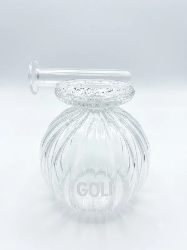 Glass_Ribbed_Decorative_Flower_Vase