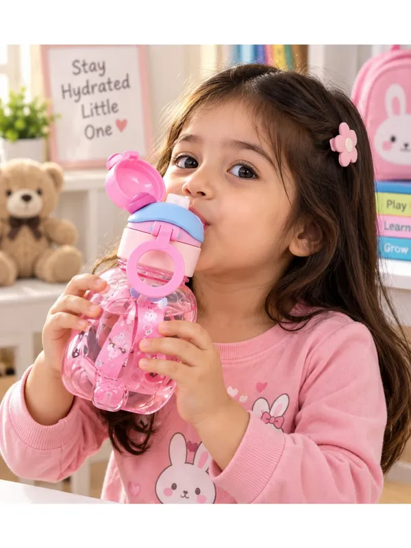 Pink_Kids_Straw_Water_Bottle_With_Handles
