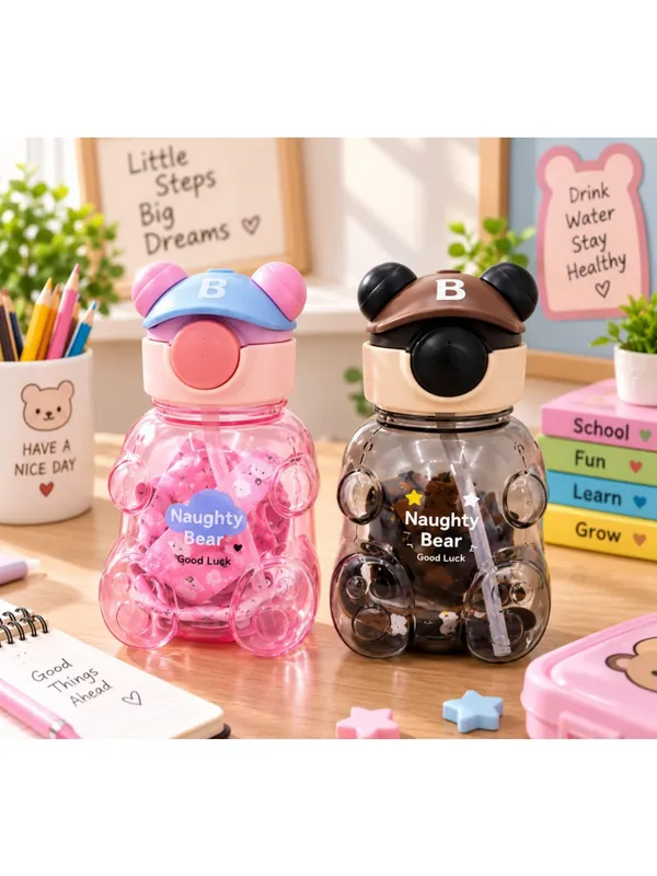 Bear-Shaped_Kids_Water_Bottle_With_Straw