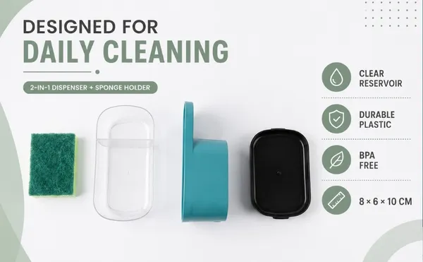 Plastic_Modern_Dish_Soap_Dispenser_With_Sponge_Holder_Pack_Of_2