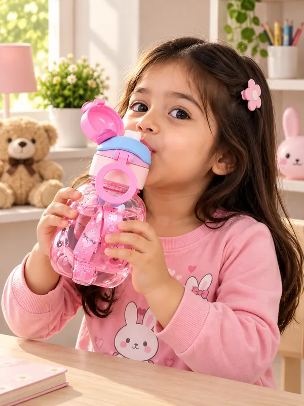 Pink_Kids_Straw_Water_Bottle_With_Handles