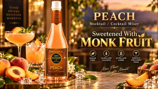 Boruvka_Monk_Fruit_Based_Peach_Mocktail_Cocktaail_Mixer_750_Ml