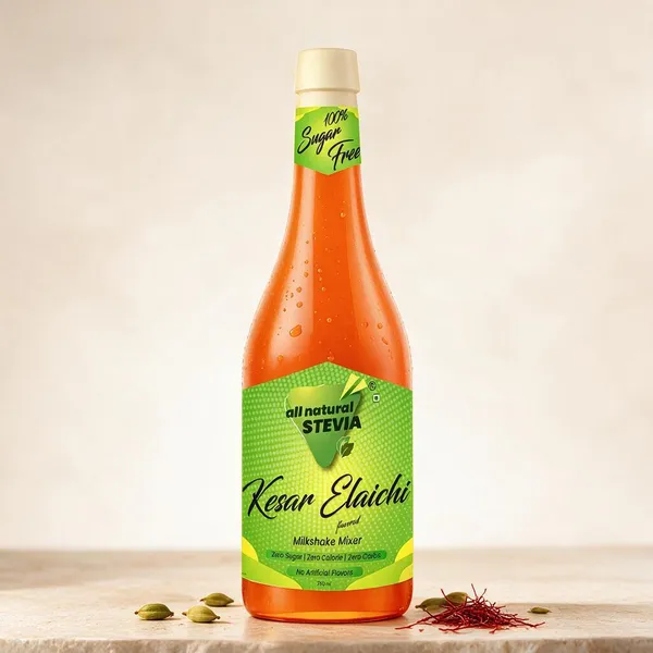 All_Natural_Stevia_Kesar_Elaichi_Syrup_750Ml