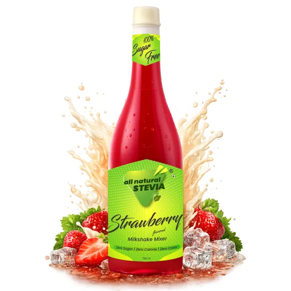 All_Natural_Stevia_Strawberry_Syrup_750Ml