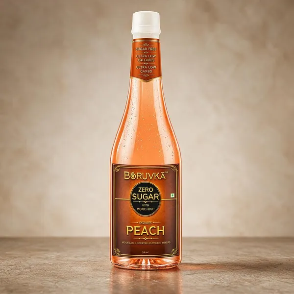 Boruvka_Monk_Fruit_Based_Peach_Mocktail_Cocktaail_Mixer_750_Ml