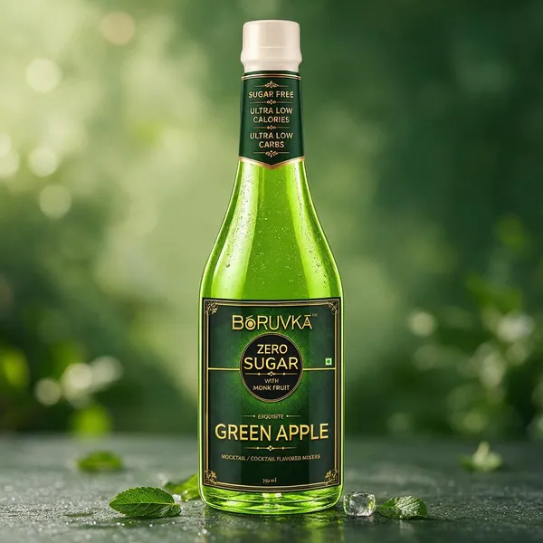 Boruvka_Monk_Fruit_Based_Green_Apple_Mocktail_Cocktaail_Mixer_750_Ml