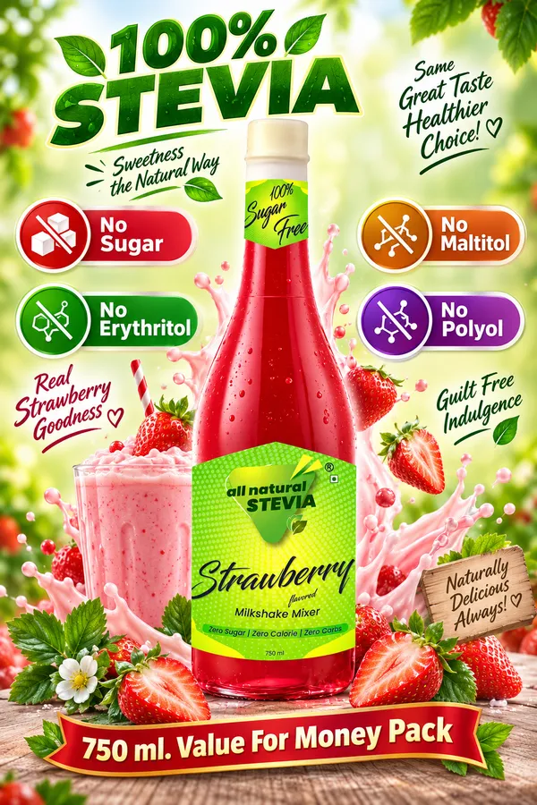 All_Natural_Stevia_Strawberry_Syrup_750Ml