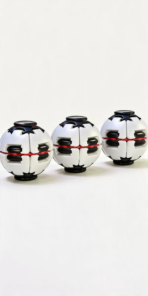 White_Plastic_Spin_Ball_Toy_For_Kids_Pack_Of_3