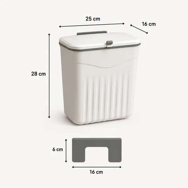 White_Plastic_Wall_Mounted_Waste_Bin