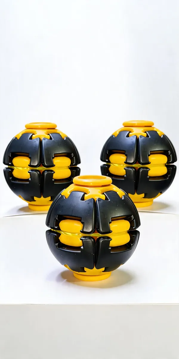 Black_And_Yellow_Plastic_Spin_Ball_Toy_For_Kids_Pack_Of_3