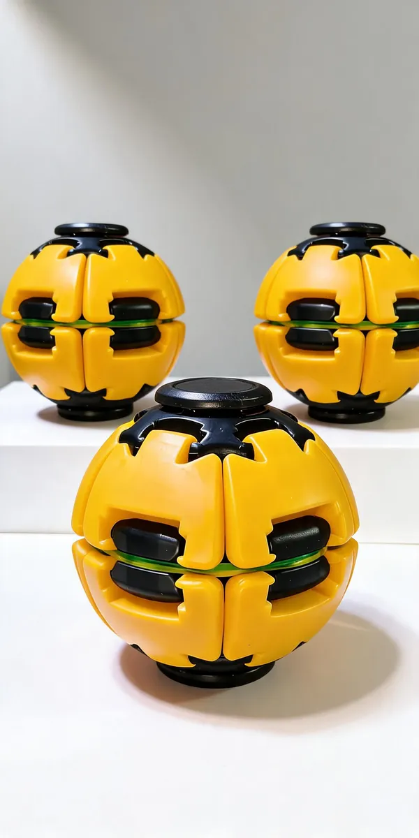 Black_And_Yellow_Plastic_Spin_Ball_Toy_For_Kids_Pack_Of_3