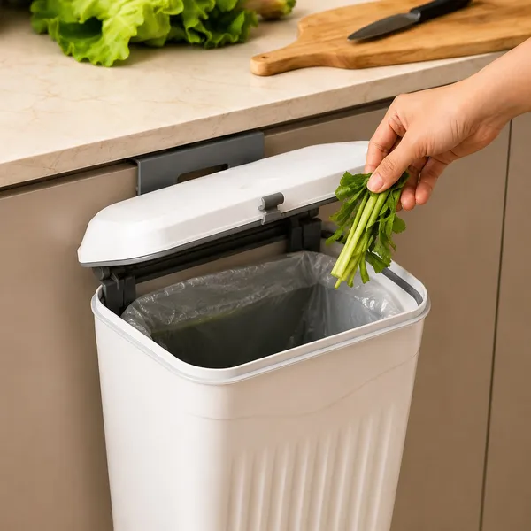 White_Plastic_Wall_Mounted_Waste_Bin