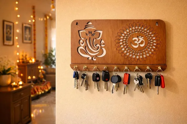 Ganesha_Om_Chakra_Key_Holder_For_Home_Decor_Items_Stylish_Key_Hanger_Wall_Mounted_Decoration_Handicraft_Key_Chain_Stand_Wooden_Keychain_Hangers_For_Office_Wood_Keys_Organizer