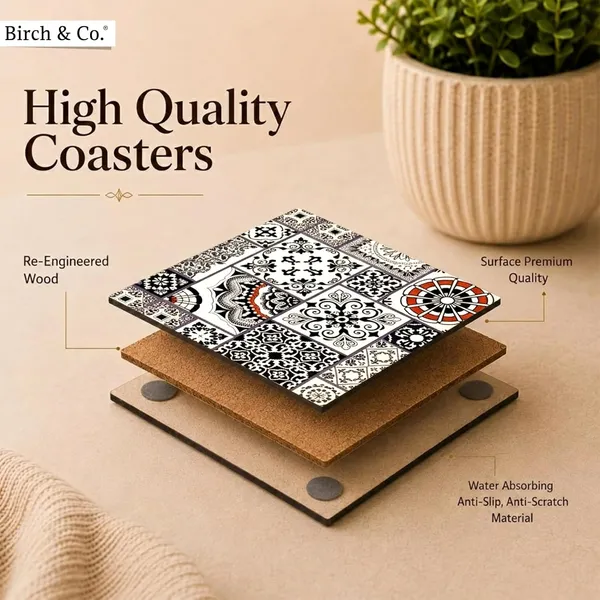 Birch_Co_Cork_Coasters_Set_Of_6_Square_Black_Dining_Table_Decor_Accessories_Coaster_Set_For_Dining_Table_For_Hot_Pots_Coasters_For_Cups