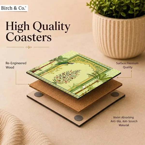 Birch_Co_Leather_Coasters_Tea_Coaster_Dining_Table_Decor_Accessories_Coster_Set_For_Dining_Table_For_Hot_Pots_Coasters_For_Cups_Set_Of_6_Durable_And_Long_Lasting_Premium_Finish_Peacock