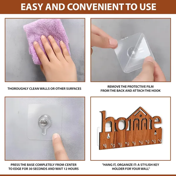 Goelite_Key_Holder_For_Home_Without_Drill_No_Drilling_Required_Home_Keyholders_With_9_Hooks_With_2_Powerful_Wall_Hooks