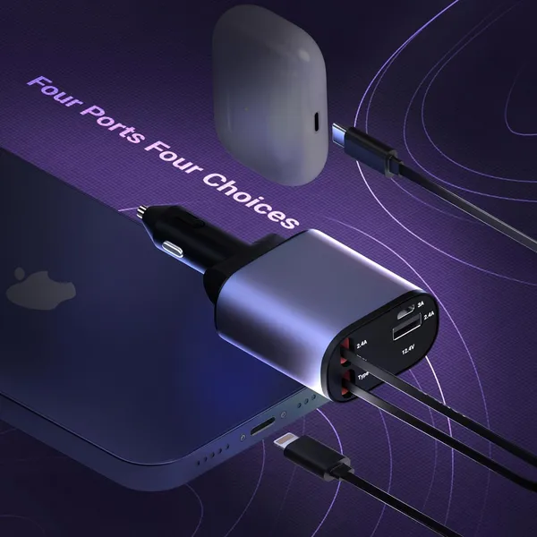 120w_4_In_1_Retractable_Car_Charger_With_Retractable_Cables_2_Usb_Ports_Multi_Device_Car_Adapter_For_Android_Phones_17_16_15_14_13_12_11_Pro_Max_Xr_Ipad_Dash_Cam