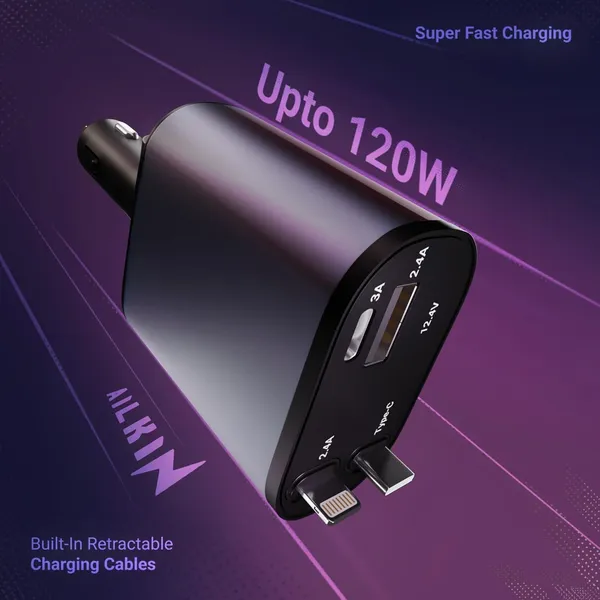 120w_4_In_1_Retractable_Car_Charger_With_Retractable_Cables_2_Usb_Ports_Multi_Device_Car_Adapter_For_Android_Phones_17_16_15_14_13_12_11_Pro_Max_Xr_Ipad_Dash_Cam