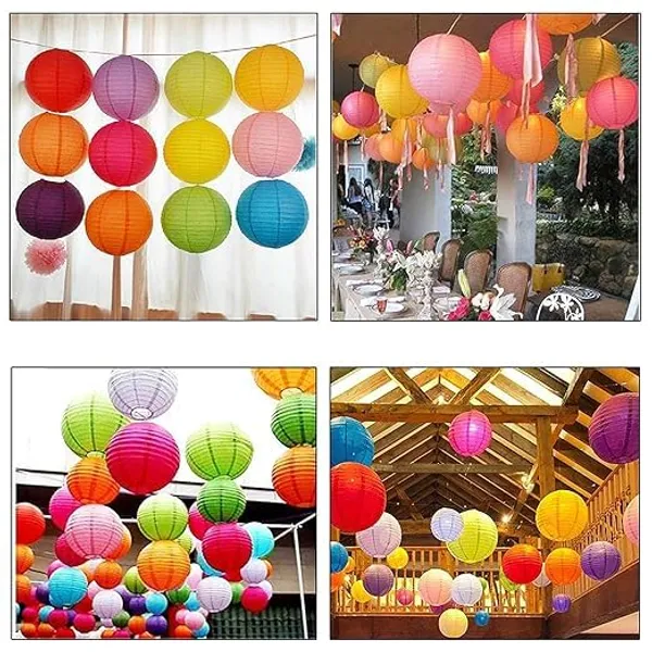 Bluedeal_Round_Hanging_Ball_Paper_Lantern_Paper_Lamp_Light_Lamp_Decoration_At_Balcony_Outdoor_Party_Birthday_Multicolor_Paper_Hanging_Lantern_12inch_Mix_Colour_Pack_Of_5