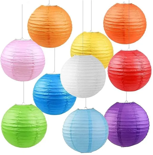 Bluedeal_Round_Hanging_Ball_Paper_Lantern_Paper_Lamp_Light_Lamp_Decoration_At_Balcony_Outdoor_Party_Birthday_Multicolor_Paper_Hanging_Lantern_12inch_Mix_Colour_Pack_Of_5