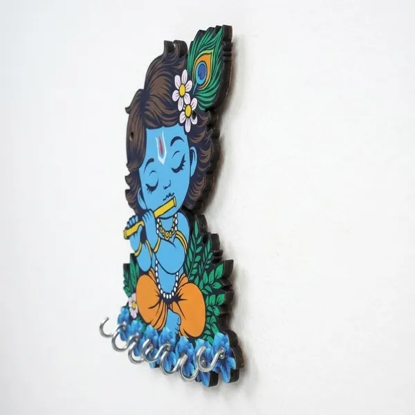Baby_Krishna_Key_Holder_Wooden_Wall_Mount_7_Hooks_Organizer_Decorative_Key_Hanger_For_Home_Office_Entryway_Blue