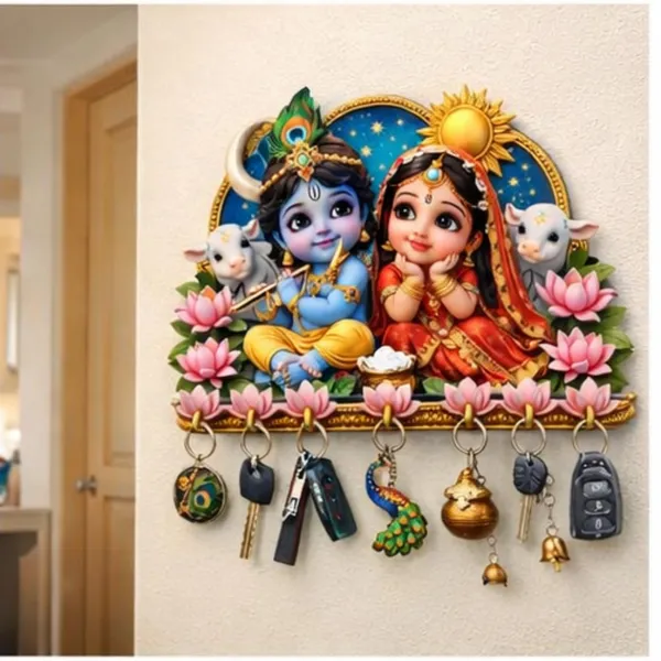 Radha_Krishna_Wooden_Key_Holder_Decorative_Wall_Mounted_Key_Chain_Holder_With_7_Hooks_For_Home_Temple_Living_Room_Decor