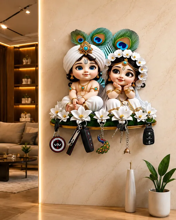 Radha_Krishna_Key_Holder