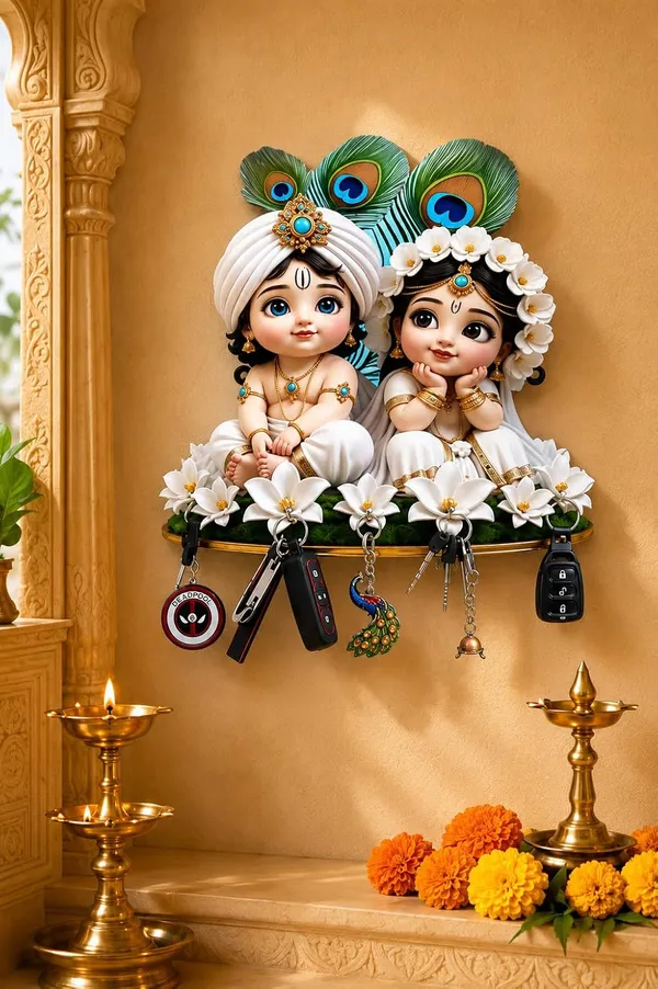 Radha_Krishna_Key_Holder