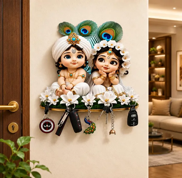 Radha_Krishna_Key_Holder