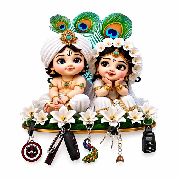Radha_Krishna_Key_Holder
