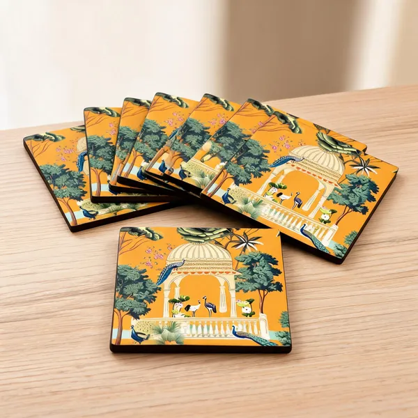 Leather_Heritage_Design_Brown_Coaster_Set_Of_6